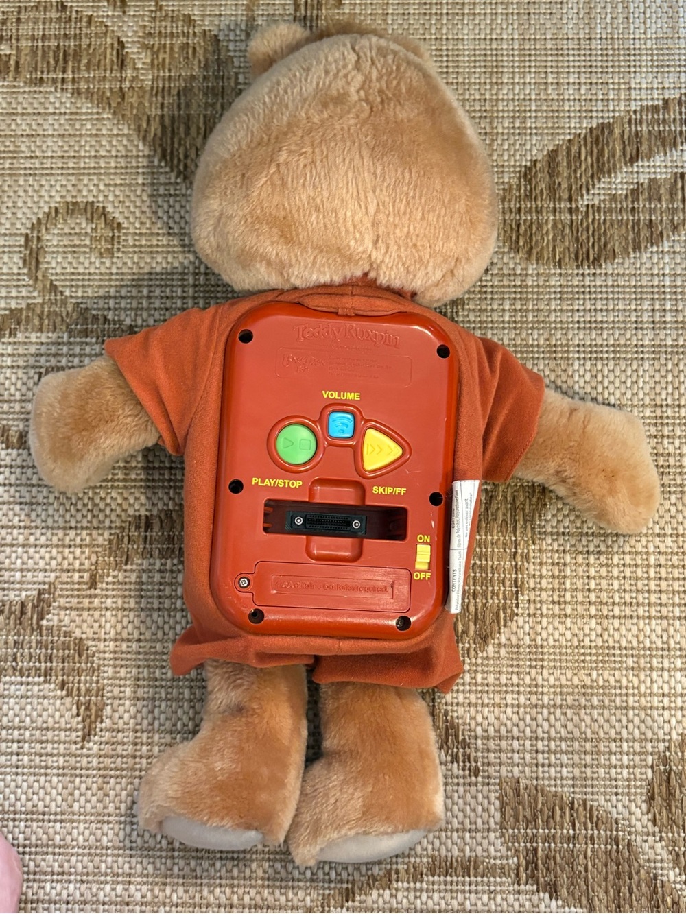 VINTAGE “TEDDY RUXPIN” BEAR - Picture 3 of 8